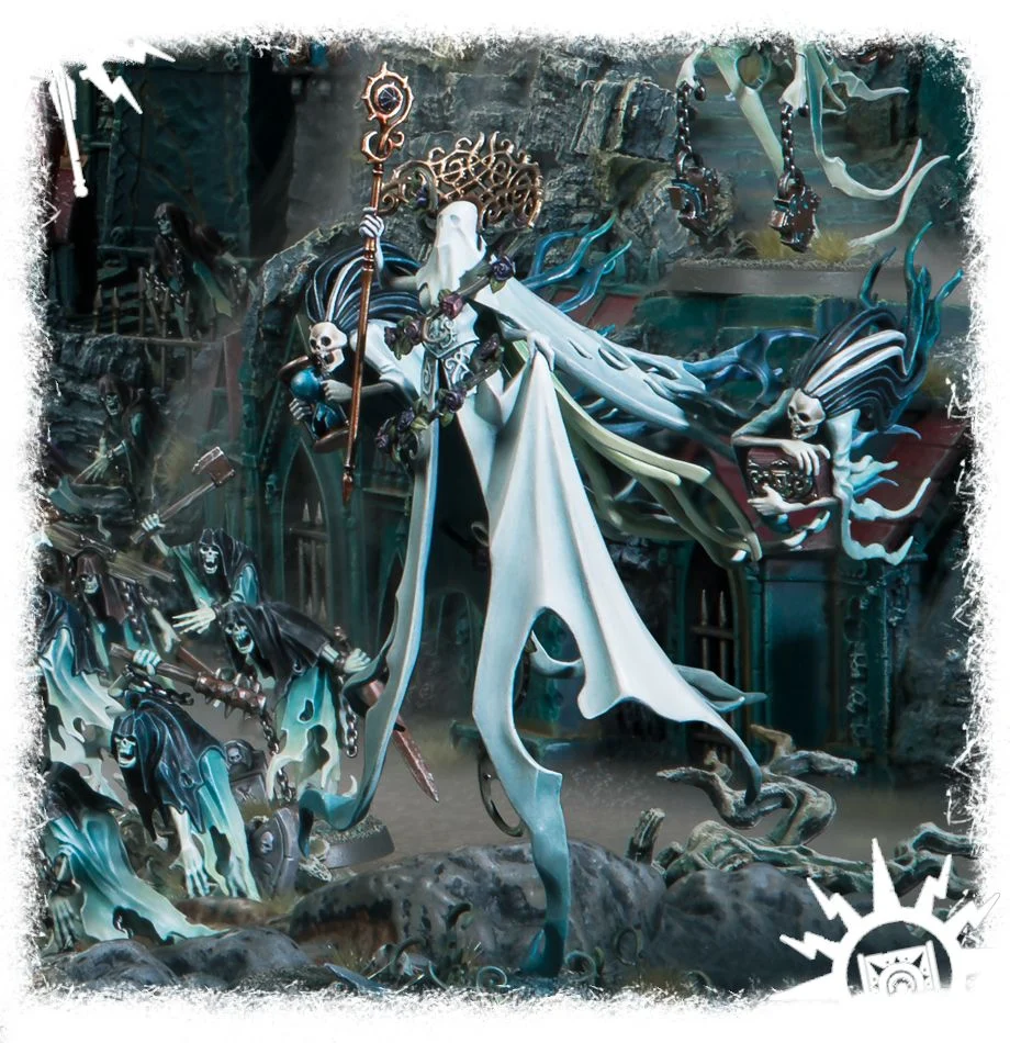 Warhammer Age of Sigmar : Nighthaunt - Lady Olynder - Mortarch of Grief